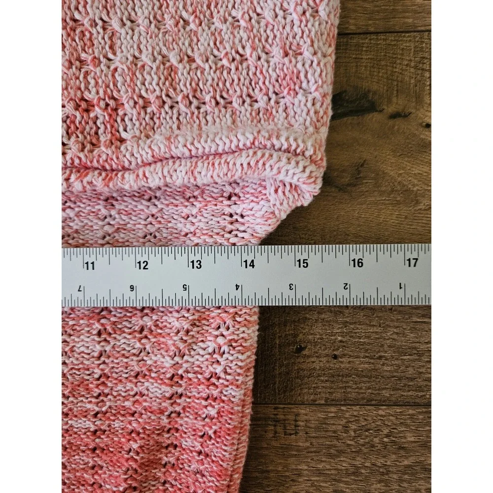 OSHKOSH  B'GOSH Girls Knit Pink Ombre Cardigan Sweater Size 8